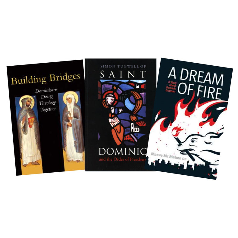 Books on the Domincan Order and Saint Dominic.