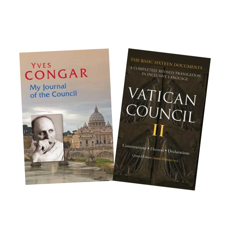 Yves Congar's Journal and Vatican Council Documents, see here for a number of books relating to church documents